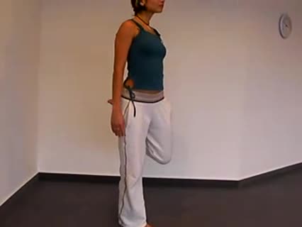 Nataraj - Yoga Uebung fuer Gleichgewicht