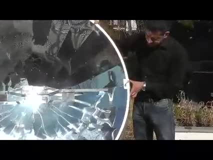 Wie funktioniert ein Solarkocher oder Solargrill