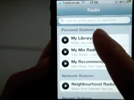 Mit dem iPhone kostenlos Musik hören mit Last.FM