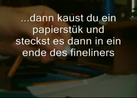 Luftdruck-Pusterohr bauen