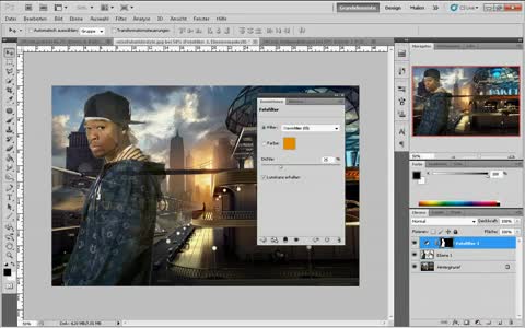 Hologramm mit Photoshop