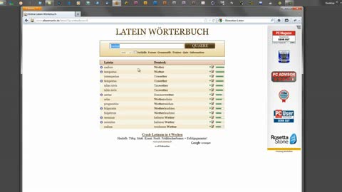 Guter Latein-Übersetzer im Internet