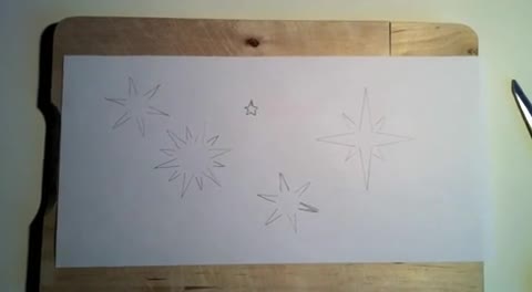 Windlicht mit Sternen basteln