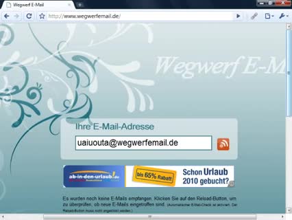 Wegwerfemailadresse