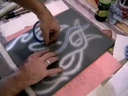 Airbrush: Flammen Teil 1