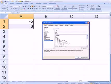 Excel Format: Vorzeichen immer anzeigen www.Effektiv-Verlag.