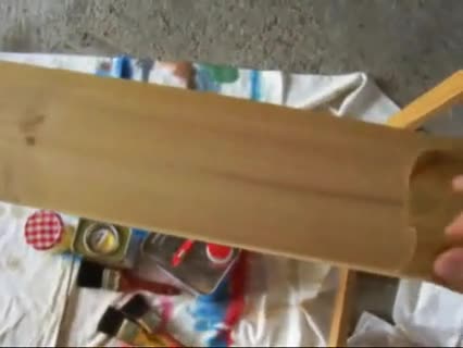 Holz streichen für den Außenbereich