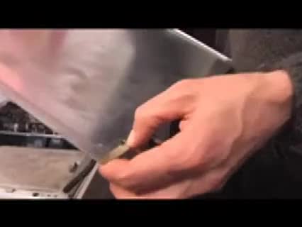 Magnettafel aus einer Waschmaschine