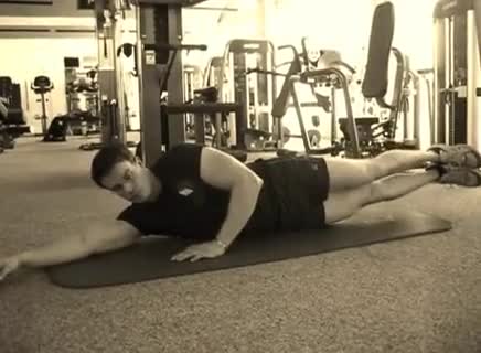Pilates workout - Rumpfkräftigung