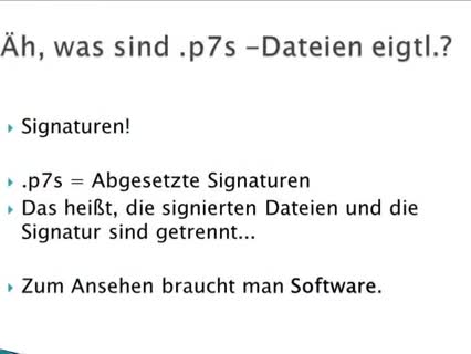 p7s-Dokument öffnen
