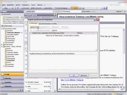 Outlook der Regelassistent 