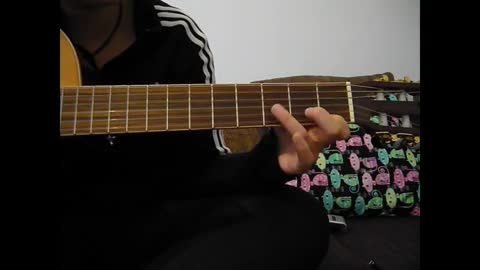 Gitarrengriffe für Anfänger: d-moll