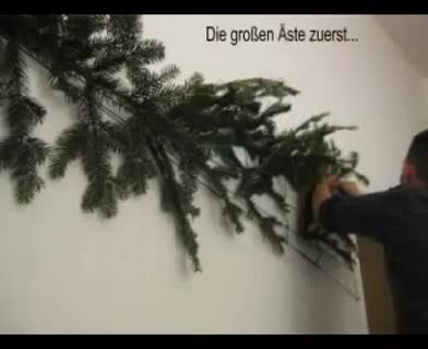Weihnachten - Eine Alternative zum Weihnachtsbaum 