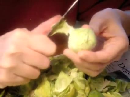 Rosenkohl in Butter geschwenkt - passt perfekt zum Sonntagsbraten