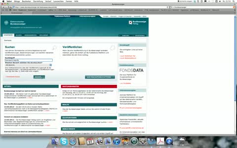 Bilanzen von GmbHs einsehen im Internet