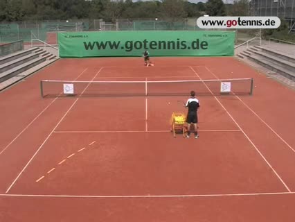 Tennistraining: Wie verbessere ich meine Grundlinienschläge inkl. der Beinarbeit?