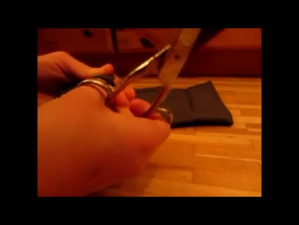 Hose länger machen: Umschlag von Hand rauslassen 