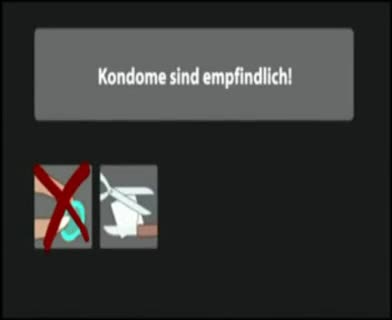 Anwendung von Kondomen
