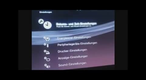 Playstation3 anschließen und XMB Part2