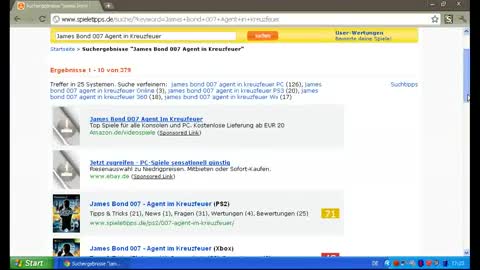 Cheats für Spiele