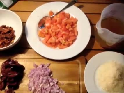 Tomaten-Risotto nach einem Rezept von Zacherl