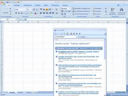 Excel 2007 Wie finde ich die alten Befehle? www.Effekiv-Verl