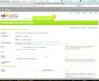 Kleinanzeigen bei Ebay - so könnt ihr Dinge kostenlos verkaufen