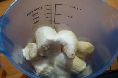 erfrischendes Bananen-Sorbet zubereiten