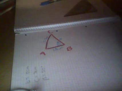 Mathematik-Dreiecks konstruktion wenn ihr  zwei Seiten und einen Winkel habt^^
