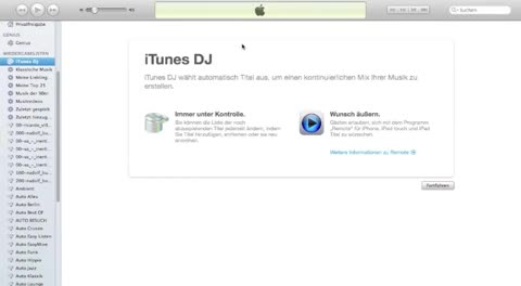 Remote-App für iPhone und iPad