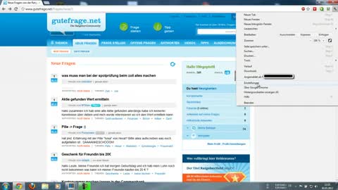Rechtschreibung auf Gutefrage.net verbessern mit Chrome