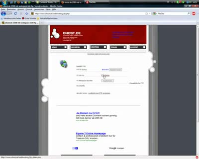 Wie macht mann eine eigene Hompage