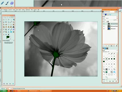GIMP - Foto in eine Bleistift-Zeichnung umwandeln