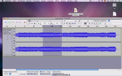 Musik schneiden mit Audacity