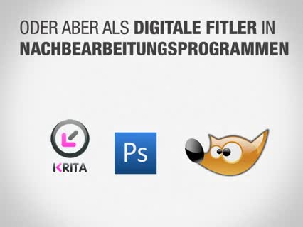 So verwendet man Farbfilter in der Fotografie / Video / Film