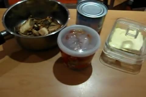 Nudeln mit Steinpilzen, Asia-Style