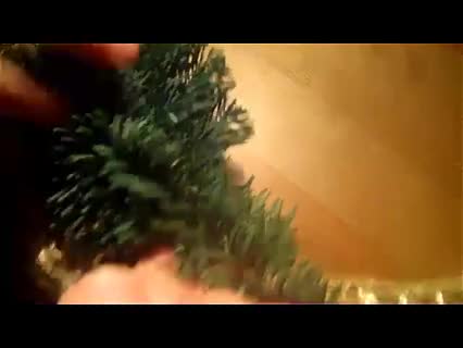Adventskranz selber machen - den Kranz binden