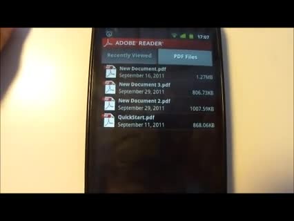 PDFs auf dem Handy: Acrobat Reader Android-App