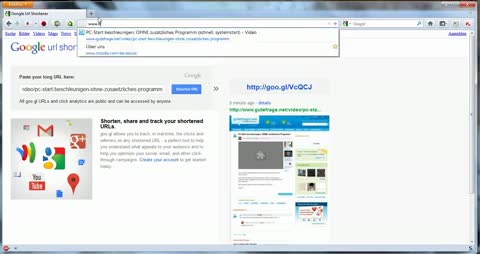URL shorten und entshorten leicht gemacht, Anleitung + Beispiel [Tut]