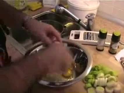 Lachs-Gemüse-Blätterteig Auflauf