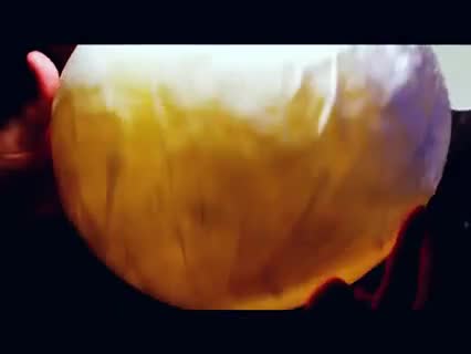 Laterne aus Luftballons selbst basteln - Pferdeoptik