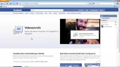 Facebook Videocalling - Facebook goes Skype