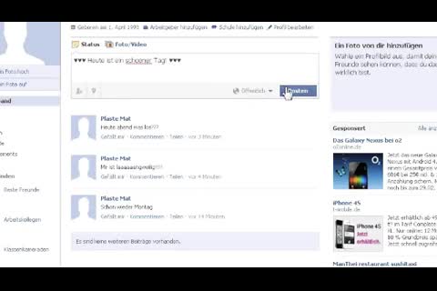 Facebook: So macht man Herzen, Notenschlüssel und andere Symbole