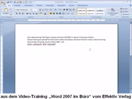 Word 2007 Suchen ersetzen erstellen