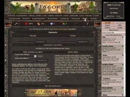 Tagoria ( Kostenloses Browser Rollen Spiel )
