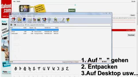 Schriftarten Tutorial - Kostenlos Schriftarten auf deinen PC erweitern