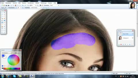 Hautfarbe ändern - PAINT.net!
