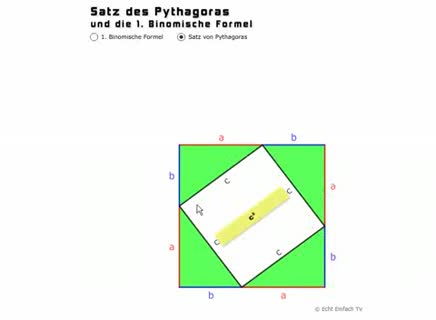 Mathematik: Satz des Pythagoras einfach erklärt (inkl. Beweis + Anwendung)