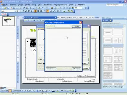 PowerPoint Folienmaster Aufzählung - www.Effektiv-Verlag.de