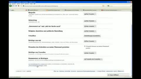 Das Facebook-Privatsphären-Einmaleins / Facebook Privacy Tut